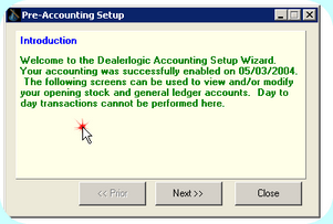 Setup Wizard