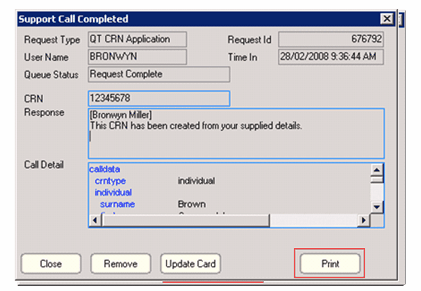 CRN Created 2