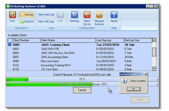 Backup 7